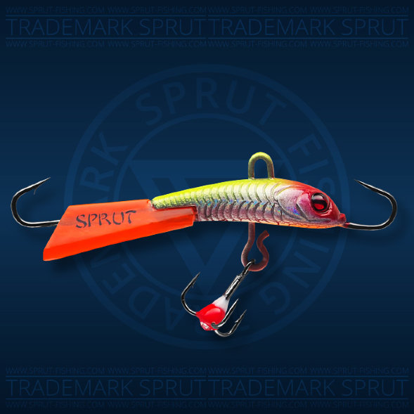 Балансир рыболовный для зимней рыбалки Sprut Akari №5 12г 50мм CLN-UV-3D