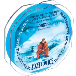 Леска Mikado Eyes Blue Ice 25м*0.10мм