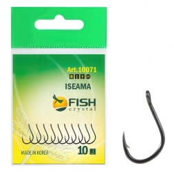 Крючок FISH SEASON Iseama-ring №7 BN 10шт 10071-07F