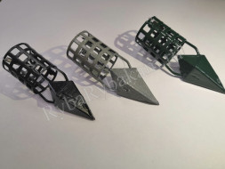 Кормушка Vikfish сербская пуля D25, 50 гр. леска, ил