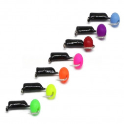 Мормышка вольфрамовая True Weight цена за 1 шт Гвоздешарик гв. d4 ядреный глаз микс