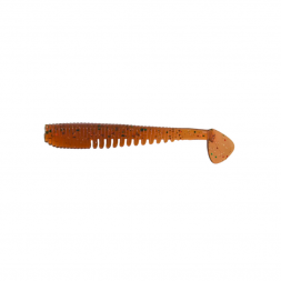 Мягкая приманка Brown Perch Bone minnow Машинное масло зеленая шуба UV 60мм 1,2гр цвет 011 10шт