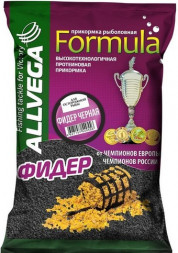 Прикормка Allvega Formula Feeder Black фидер черная 900г