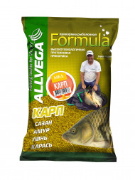 Прикормка ALLVEGA Formula Carp Honey карп мед 900г