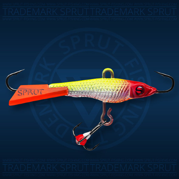 Балансир рыболовный для зимней рыбалки Sprut Shimo №3 7г 45мм CLN-UV-3D