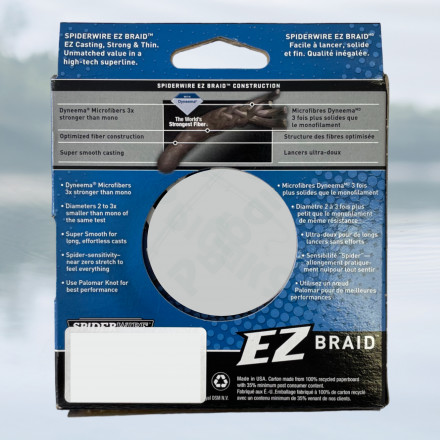 Леска плетеная SPIDERWIRE EZ Braid 0.17 100м зеленый 1152326