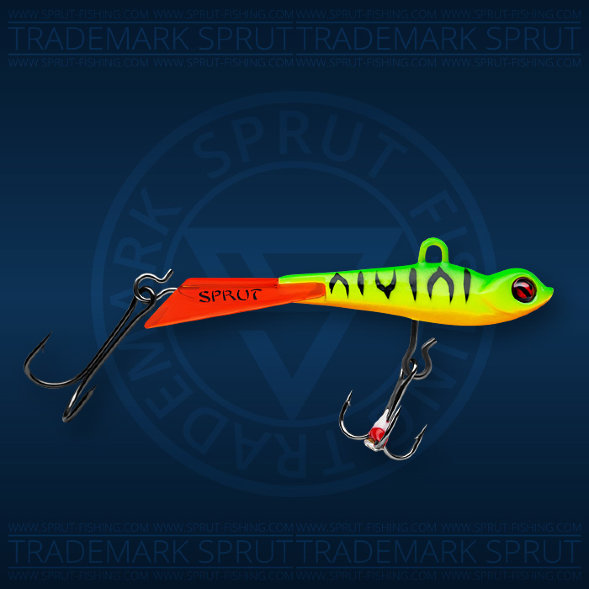 Балансир рыболовный для зимней рыбалки Sprut Kampo №6 14г 65мм FT