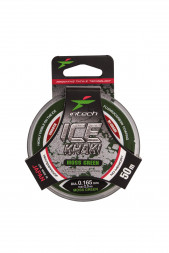 Леска Intech Ice Khaki moss green 0.165 50м