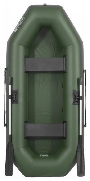 Лодка Румб Р-258 зеленая