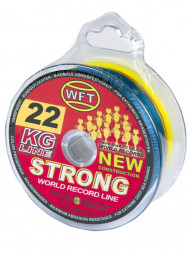 Леска плетёная WFT KG STRONG Multicolor 600/025