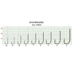 Крючок Fish Season Baitholder №14 BN 9шт 11014-14F