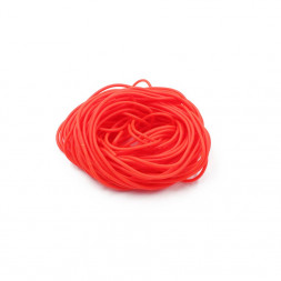 Кембрик Три Кита d.0,8*1,5 флюоресц.  красный 1м. уп.10шт