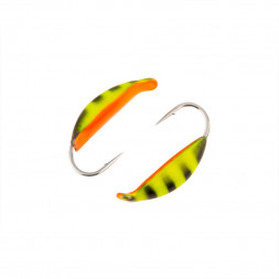 Мормышка вольфрамовая Spider Супер банан с ушком краш. MW-SP-1840-22